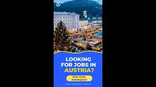 Looking for Jobs in Austria? Publish your Job Request on Jobstoday.world in 5 minutes❗