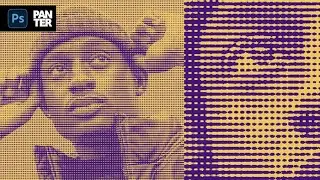 How to Create Ink Halftone Line Effect in Photoshop