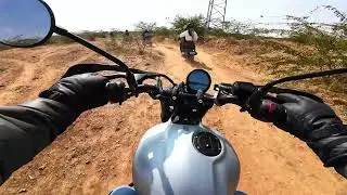 Off road trail ride with RE Guerrilla 450 #guerrilla450 