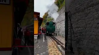 Brienz Rothorn Railway 🇨🇭 | Slow Scenic Steam Train #Shorts