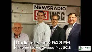 Christian Business Values Radio Interview - Will Rogan (May 2018 Cypress Engineering)