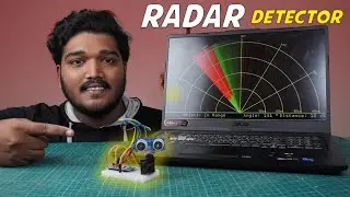 How to make a Radar using ultrasonic sensor telugu #radar #teluguexperiments #trending
