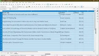 Quickly Remove Many Empty Rows in LibreOffice Calc
