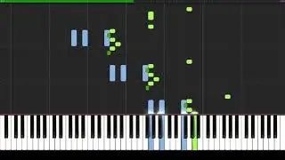 The Fountain (Piano Tiles 2) - Carl Bohm | Piano Tutorial | Synthesia | How to play