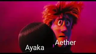 Ayaka x Aether x Amber