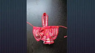 Make 4 inch long Kanha Ji's dhoti dress in just 5 minutes/kanha ji ki dhoti dress #shorts #shorts...