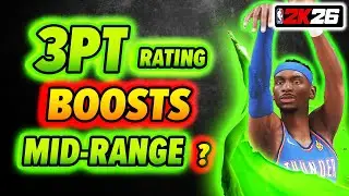 Can 3PT boost your Mid Range shots on NBA 2K26 ?