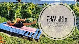 Pilates Core Challenge Week 1 | Beginner Core Workout (10 Minutes)