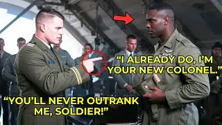 White Sergeant Insults Black Soldier &mdash; Panics When He Says 