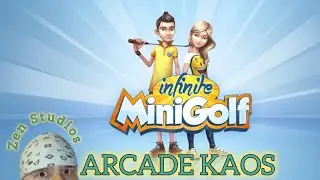 Infinite mini Golf ⛳️ Zen studios.1st First time Game play #live #golf #online