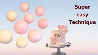 How to Make Faux Cake Balls | Colourful Cake Decorating Hack!