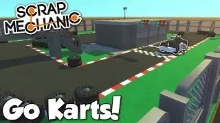 Go-Kart Track! - Mini City 2.0 [Ep.17] - Scrap Mechanic City Gameplay