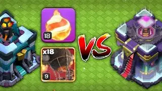Army Th13 Vs Base Th15 Insane Attacks - Clash of Clans 