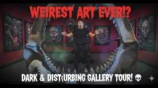 Weird Art Gallery VLOG 🤯 Modern Art That Made Me Question Reality