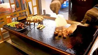Street Foods in Korean Night Market