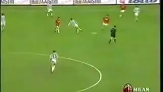 Roberto Baggio dribbling vs Franco Baresi / Serie A 1993-1994