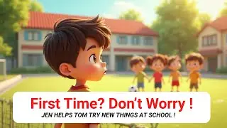 Trying Something New at School #generasihebat #edukasianak #backtoschool #karakteranak