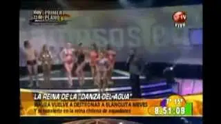 Maura Rivera es La reina del Aquadance por votacion del publico