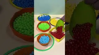 Dynamic Beads ASMR ⚡🌈 | Fast Motion & Satisfying Sounds   (｡&bull;́‿&bull;̀｡) #velvetclicks  #satisfying 