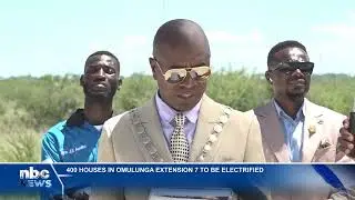 Grootfontein Municipality holds electricity groundbreaking at Omulunga Extension 7 - nbc