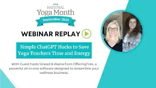 Simple ChatGPT Hacks For Yoga Teachers To Save Time And Energy