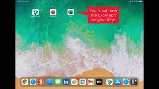 Как открыть электронные таблицы Excel в приложении Mobile Locker на iOS