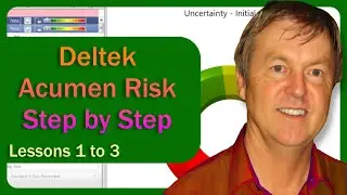 🔰 Deltek Acumen Risk &ndash; Step by Step 🔰 Lessons 1 to 3 🔰 Training - Schedule Risk Analysis Made Easy