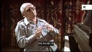 Harry Warren Songwriter Interview, 1970s | Premium Footage