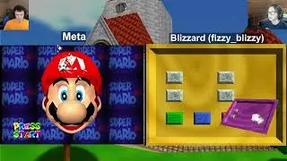 Super Mario 64 - 70 Star Randomizer Race 2 vs. Blizzard [N64]