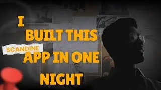 I Built a Restaurant Ordering App in ONE Night!  | SCANDINE &ndash; Scan. Order. Dine. #python #youtube