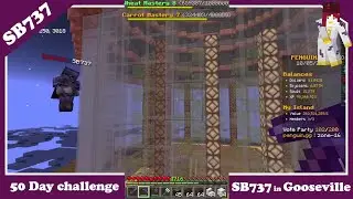 SB737 tours CJSGOOSE's SKYBLOCK ISLAND - CHALLENGE 50 - PENGUIN.GG PRIZE