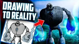 Photosphopping Kids Drawings To Reality!