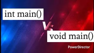 Why we use int main( ) or void main( ) function  C Programming or C++ Programming