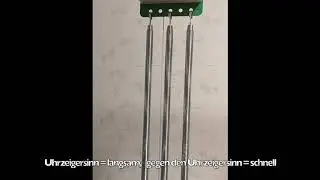 Wie benutzt man Elektrische Babyschaukel Controller Babywippe Cradle Treiber Einstellbar Timer