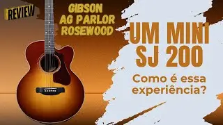 Review Gibson AG Parlor Rosewood - Como é a experiência de um 