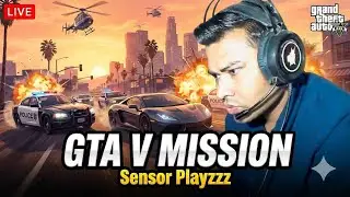 LIVE 🔴 LET'S PLAY GTA 5 😯 FOR FIRST TIME 😍 With Facecam #live #short #shortsfeed #sensorplayzzz