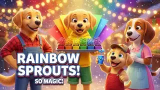 The Ben Family Farm 🌈❄️ Rainbow Seed Vault Rescue   Magic Color Sprout Festival! Winter Safety Story