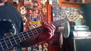 Los Tres - Dejate Caer (Bass Cover)