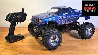 Tamiya Mud Blaster II 2WD 1/10 Classic Monster Truck Build Update #3: Ready to Run! (Waffling!)