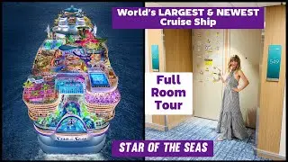 Royal Caribbean STAR OF THE SEAS Room Tour - World&rsquo;s Largest & Newest Cruise ship Cabin 