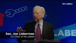Sen. Lieberman at the Problem Solvers Conference