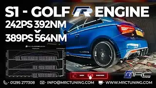 [ AUDI S1 ] With GOLF R CJXC ENGINE  - MRC Stage 2 ECU Software [ 389PS 564NM ]