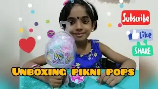 Unboxing Pikni Pops//Fun and excitement//Hrithika's talks //