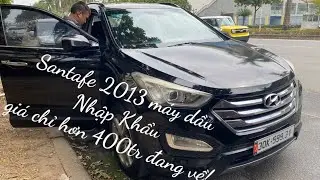 Santafe Nhập khẩu 2013 Máy dầu chất giá chỉ hơn 400tr các bác nhanh tay alo em 0988834286 đi ạ! 🥰