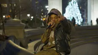 Nikon Zr 4K RED RAW DX Mode Video: Night Rapping in Washington Square Park