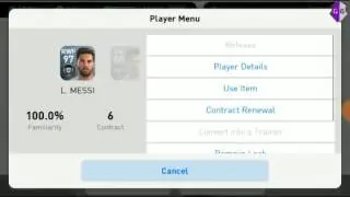 PES 2018 MOBILE Hack Player Level permanent