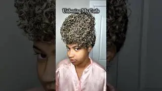 Unboxing my curls on day 2😊✨ #curlsbytyree #curlreveal #curlyhair #curls #washday