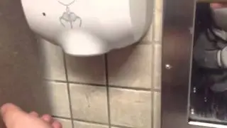Playing games in the bathroom