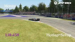 F1 25 Monza Race Setup + Hotlap [DE]
