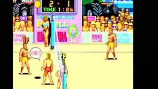Championship VBall Volleyball: Technos Retro Sports Arcade Game V Ball
